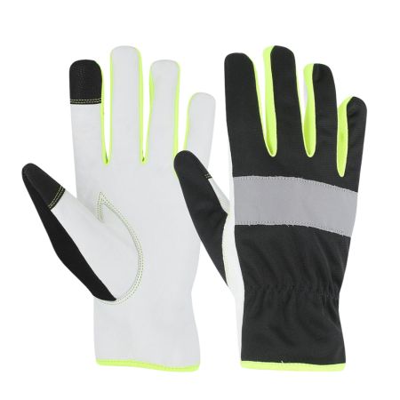 Goat Skin Assembly Gloves Touch Screen