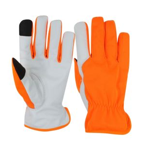Goat Skin Assembly Gloves Touch Screen