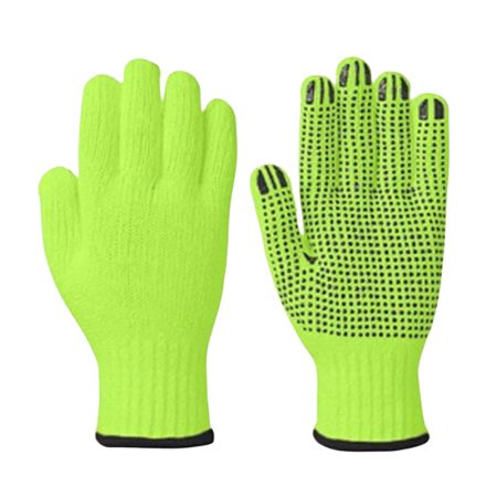 Cotton Gloves PVC Dotted