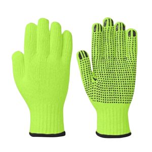 Cotton Gloves PVC Dotted