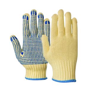 Cotton Gloves PVC Dotted