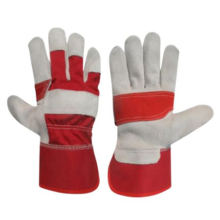 Double Palm Work Gloves Canvas Cuff
